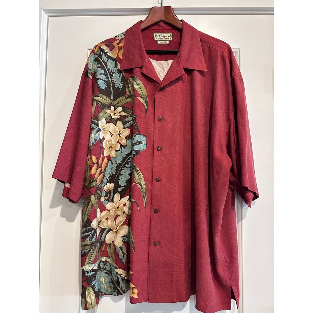 Pusser’s Island Reserve 100% Silk XL Shirt